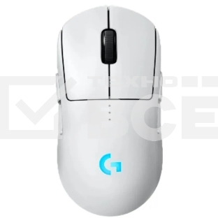 Мышь беспроводная Logitech G PRO 2 LIGHTSPEED белый, 32000 dpi, радиоканал, USB, кнопки - 8