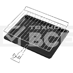 Плита электрическая Maunfeld MEC67CW08TD белый, конфорок 4 шт, духовка 59 л, 60 см x 85 см x 60 см, фото2