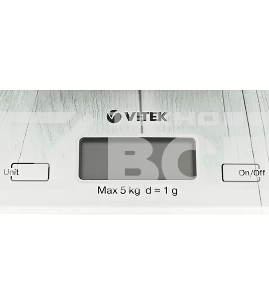 Весы кухонные электронные Vitek VT-2424(W) 5 кг, белый