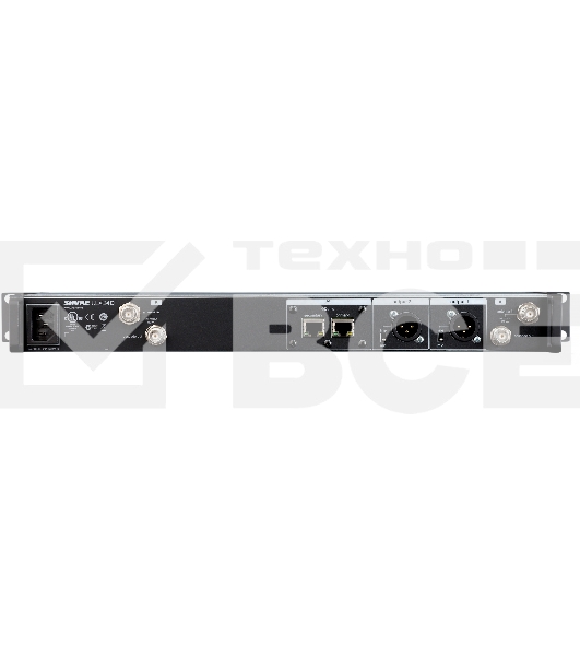 Приёмник SHURE [ULXD4DE=-G51] двухканальный цифровой 470 - 534 МГц