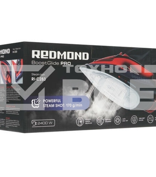 Утюг Redmond RI-C283 2400Вт красный/черный