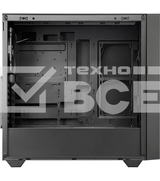 Компьютерный корпус Chieftec Night Hunter черный без БП ATX 4x140мм audio bott PSU