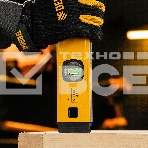 Уровень алюминиевый Denzel магнит., фрезерованный, 3 глазка (1 зеркал.), 0,5 мм/м, 600 мм, фото3