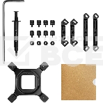 Кулер для процессора DEEPCOOL AK620 G2 LGA1851/1700/1200/115X/AM5/AM4 (8шт/кор, TDP 260W, PWM, DUAL Fan 120мм, 6 тепл. трубок, Copper Base, Wood-grain top cover, черный) RET (R-AK620G2-BKNNMN-GJD), фото3