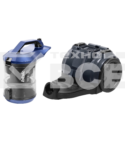Пылесос BBK BV1602 синий