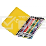 Карандаши цветные Deli Color Emotion EC00205 EC00205, липа, 12 цветов, коробка металлическая, фото3