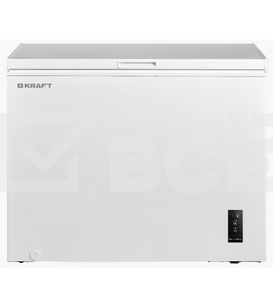 Морозильный ларь Kraft BD(W)-300BL, белый, 280л