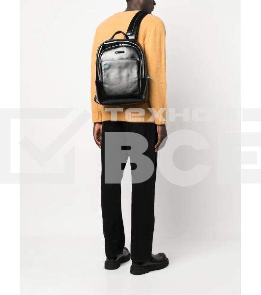 Рюкзак для ноутбука Piquadro Blue Square CA3214B2/N черный натур.кожа