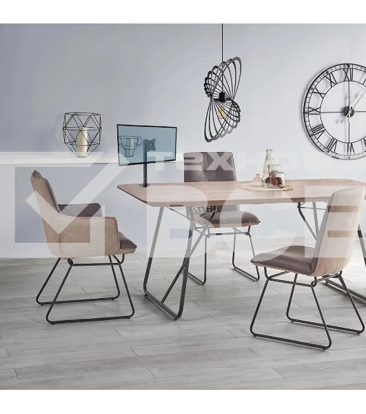 Кронштейн для мониторов Arm Media LCD-T41 черный 15'-32' макс.10кг настольный поворот и наклон верт.перемещ.