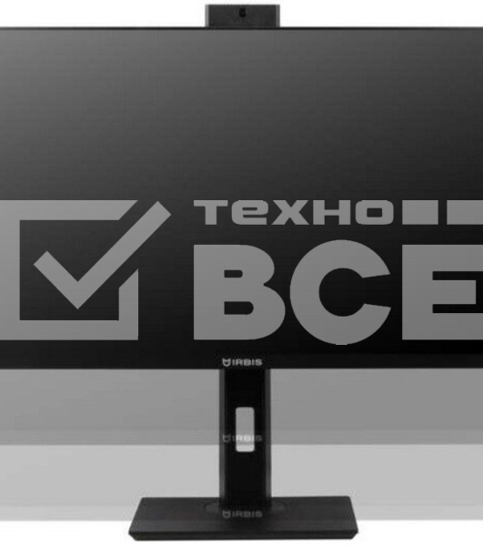 Монитор 23.8' Irbis SMARTVIEW ISM24FIDW IPS 1920x1080, 75 Гц, 3 мс, 16:9, 250 кд/м2, 1xHDMI, 1xDP, 1xVGA, 1x3.5 мм, Tillt HAS Pivot Swivel черный