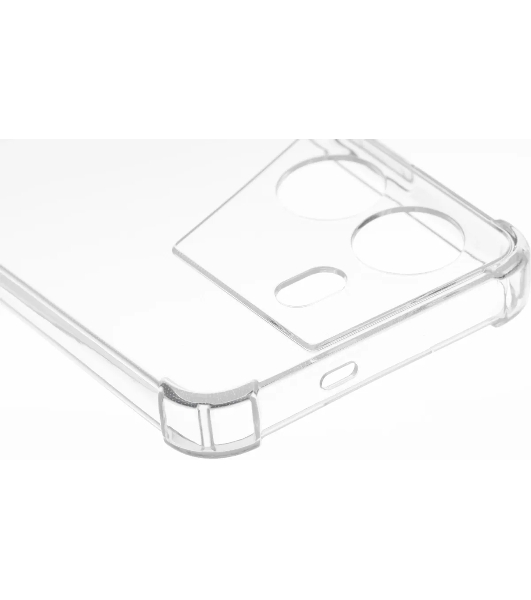 Чехол (клип-кейс) BoraSCO для Tecno Pova 5 Bumper Case прозрачный (72321)