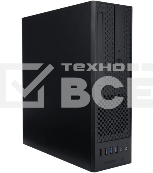 Компьютерный корпус Slim Desktop INWIN CJ708BL IP-S265AU7-2 80plus Bronze, U3*2+U2*2+A(HD)+TYPE 3.1C + FAN 80*15мм + intrusion switch INWIN Slim Case