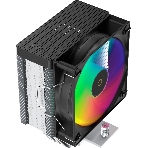 Кулер для процессора Ocypus Gamma A40 BK ARGB Digital, 100мм ARGB FAN, Top Display Panel, 4 HEAT PIPES, 4-PIN PWM, 600-2400 RPM, 29.5DBA, HYDRO BEARING, LGA115X/1200/1700/18XX, AM4/AM5, фото9