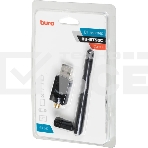 Адаптер USB Buro Bluetooth 5.0+EDR class 1 100м черный, фото9