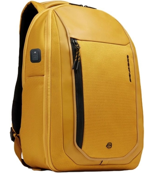 Рюкзак мужской Piquadro Lyss CA6928S143BM/G желтый полиэстер/натур.кожа