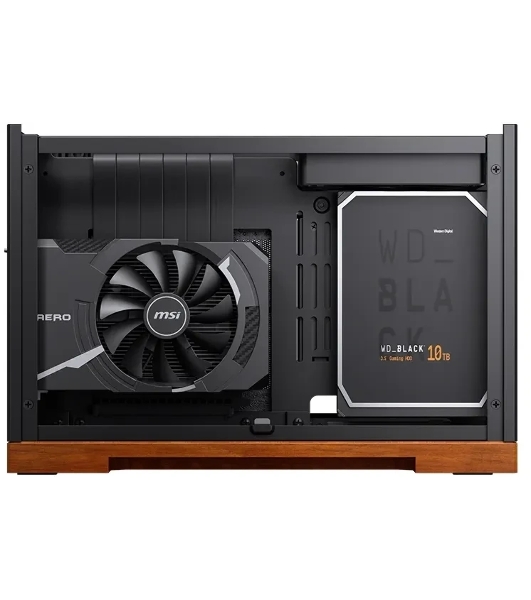 Корпус Jonsbo T9 Black, Mini-ITX, чёрный