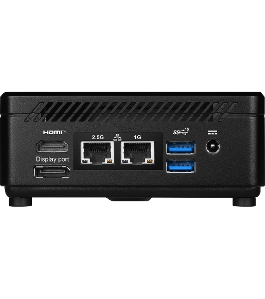 Неттоп MSI Cubi 5 1M-460BRU Core 7 150U (1.8) Graphics CR без ОС 2xGbitEth WiFi BT черный (936-B0A821-460)