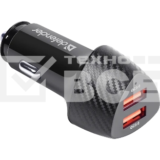 Зарядное устройство для авто Defender UCA-81 36W 2XUSB 83845