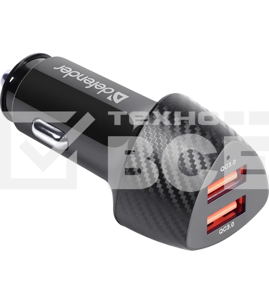 Зарядное устройство для авто Defender UCA-81 36W 2XUSB 83845