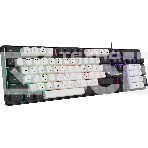 Клавиатура Defender Dark Knight R GK-077  проводная, USB, чёрный/белый, фото4
