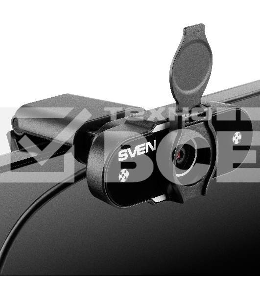 Веб-камера SVEN IC-915 (1 МП, 30 к/с, HD, мик. 3,5мм, блист)