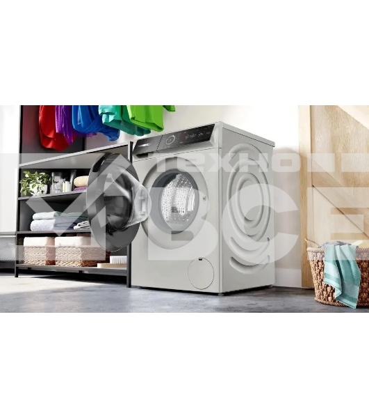 Стиральная машина Bosch Serie 8 WGB2440XME серебро, загрузка фронтальная 9 кг, 1400 об/мин., класс: А+++