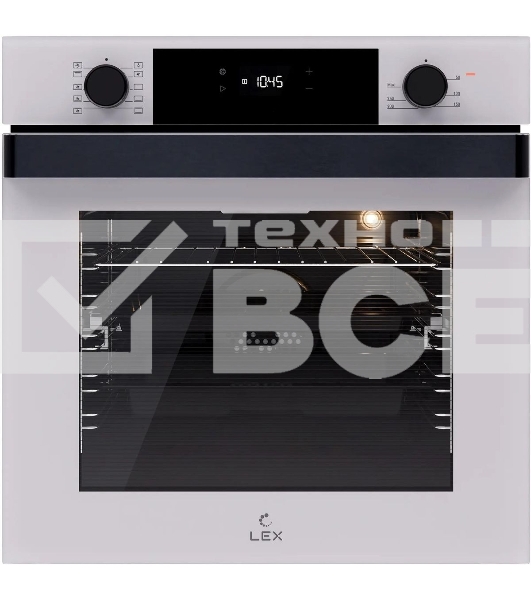 Духовой шкаф LEX EDP 610 WH Wide Series 75 л., 2100 Вт