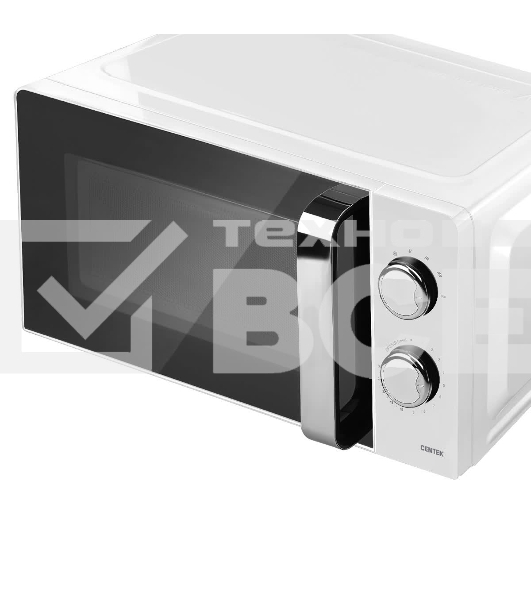 Микроволновая печь Centek CT-1575 белый, 20 л, 700 Вт, поворотный механизм