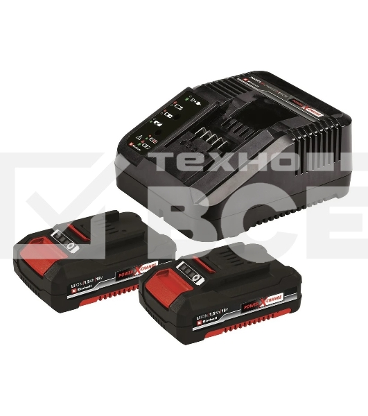 Дрель-шуруповерт Einhell PXC TE-CD 18/40-1, Аккумуляторная, 18В, 2 АКБ, Кейс