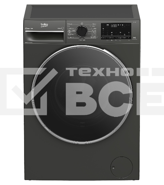 Стиральная машина Beko B3WFR56H2A черный, загрузка фронтальная 6,5 кг, 1200 об/мин., класс: А
