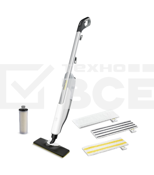 Паровая швабра Karcher EasyFix SC 2 Upright AE *EU белый, 1600 Вт