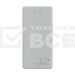 Портативный аккумулятор More choice (4610196408694) PB11-10 White 10000mAh 2USB, фото 1
