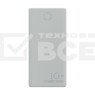 Портативный аккумулятор More choice (4610196408694) PB11-10 White 10000mAh 2USB