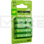 Аккумулятор GP Smart Energy AA NiMH 1000mAh (4шт), фото2