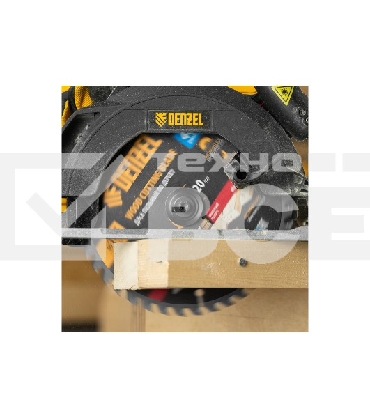 Пильный диск по дереву с гвоздями Denzel ф185 х 20 мм, 40 зубов 733947