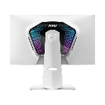 Монитор 27' MSI MPG 274URDFW E16M Rapid IPS 3840x2160, 160 Гц, 0.5 мс, 16:9, 400 кд/м², 2xHDMI 2.1, DP 1.4a, USB-C (98 Вт), 3.5 Jack, USB Hub (2x USB), Adaptive-Sync, белый, фото3
