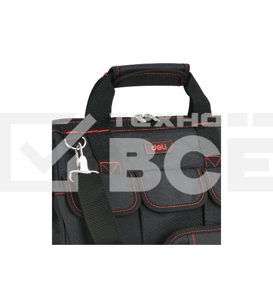 Сумка для инструментов Deli DL430902 Black Edition