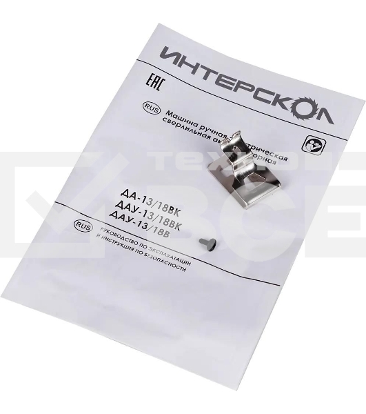 Дрель-шуруповерт аккумуляторная ИНТЕРСКОЛ ДАУ-13/18В, Аккумуляторный, 18В, Ударный, Кейс