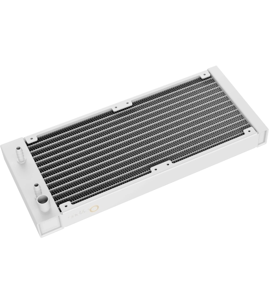 Система охлаждения Ocypus Sigma L24 WH ARGB, 240мм, LCD Pump 2.4', 2x120мм ARGB fans, LGA115X/1200/1700/18XX, AM4/AM5