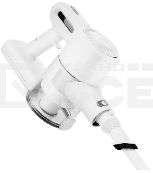 Пылесос вертикальный Kitfort КТ-5117 белый, питание от аккумулятора,  50 Вт, уборка сухая, пылесборник 0,5 л