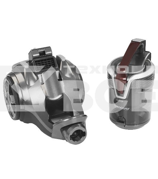 Пылесос Endever Skyclean VC-660 серый, 450/2200 Вт, уборка сухая, пылесборник контейнер 4 л