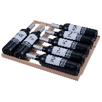 Винный шкаф Libhof SMD-110 черный, 318 л, 2 отсека, 110 бут., класс A, фото10