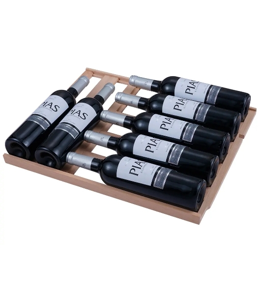 Винный шкаф Libhof SMD-110 черный, 318 л, 2 отсека, 110 бут., класс A