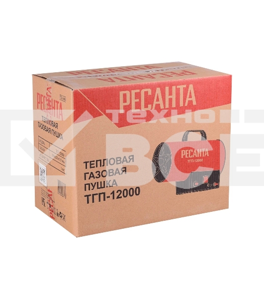 Тепловая газовая пушка ТГП-12000 Ресанта