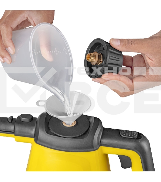 Отпариватель ручной Endever Odyssey Q-444, желтый/черный