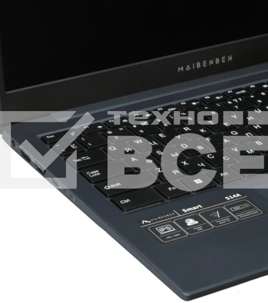 Ноутбук Maibenben Smart S14A-iN10UM темно синий 14