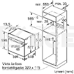 Встраиваемый духовой шкаф электрический Bosch HBG7721B1 черный, фото5