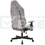 Кресло игровое Knight N1 Fabric серый Light-19 с подголов. крестовина металл, фото26