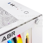 Компьютерный корпус ABR Sea View White (1*USB Type-C, 2*USB 2.0, HD Audio, 4xRGB Fan, ATX, Micro-ATX), фото11