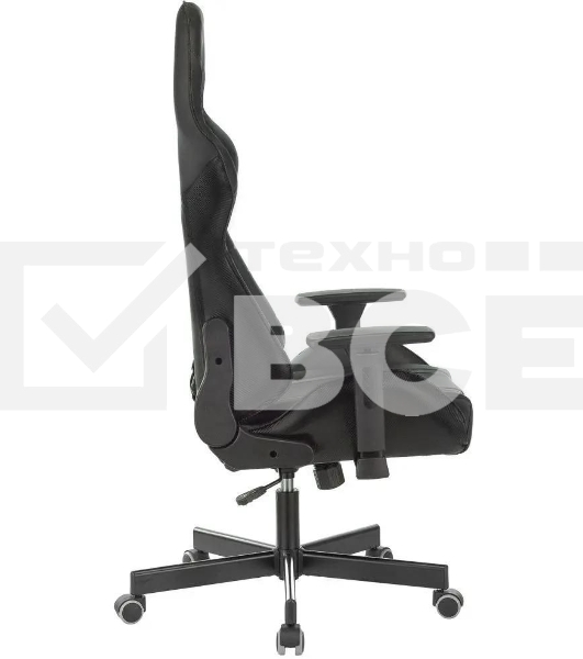 Кресло игровое A4Tech Bloody GC-600, черный, эко.кожа, крестовина металл